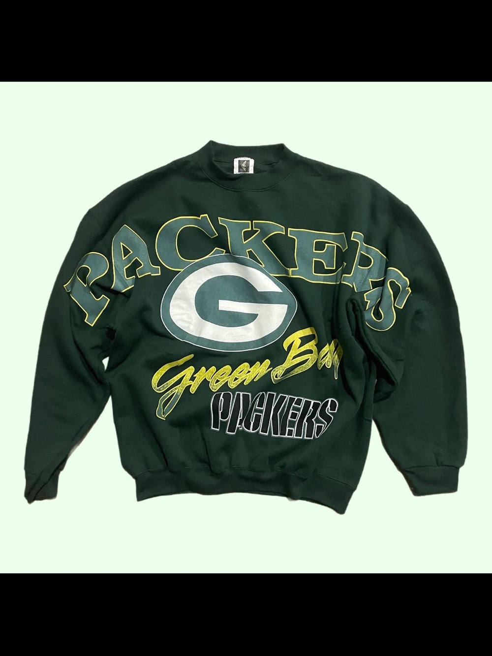 Green Bay Packers Dark Green Crewneck Sweatshirt